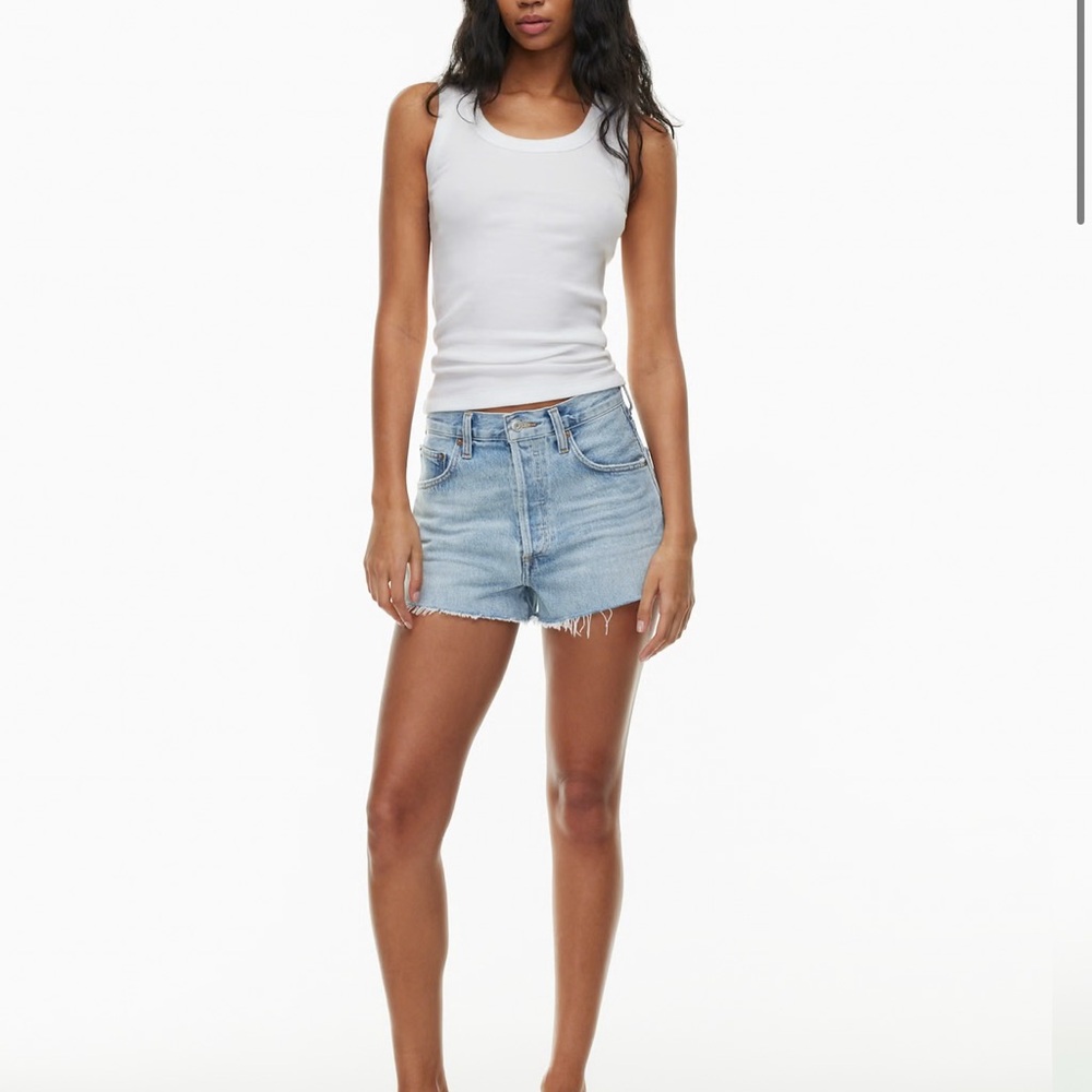 Agolde White Tank Top